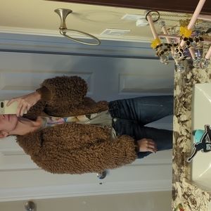 ASTR the label fuzzy jacket